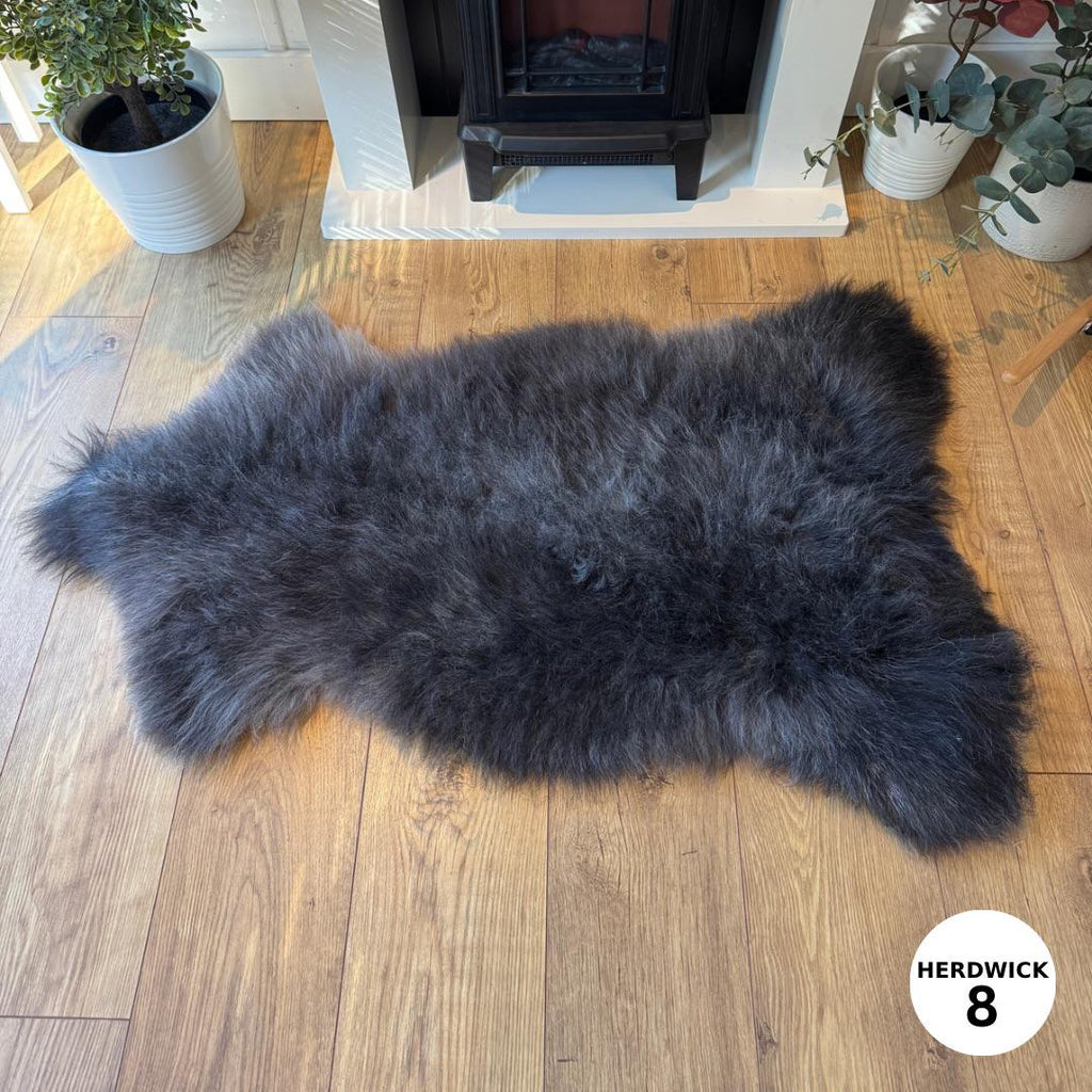 100% Whole Fleece Herdwick Sheepskin Rugs - Herdwick 8