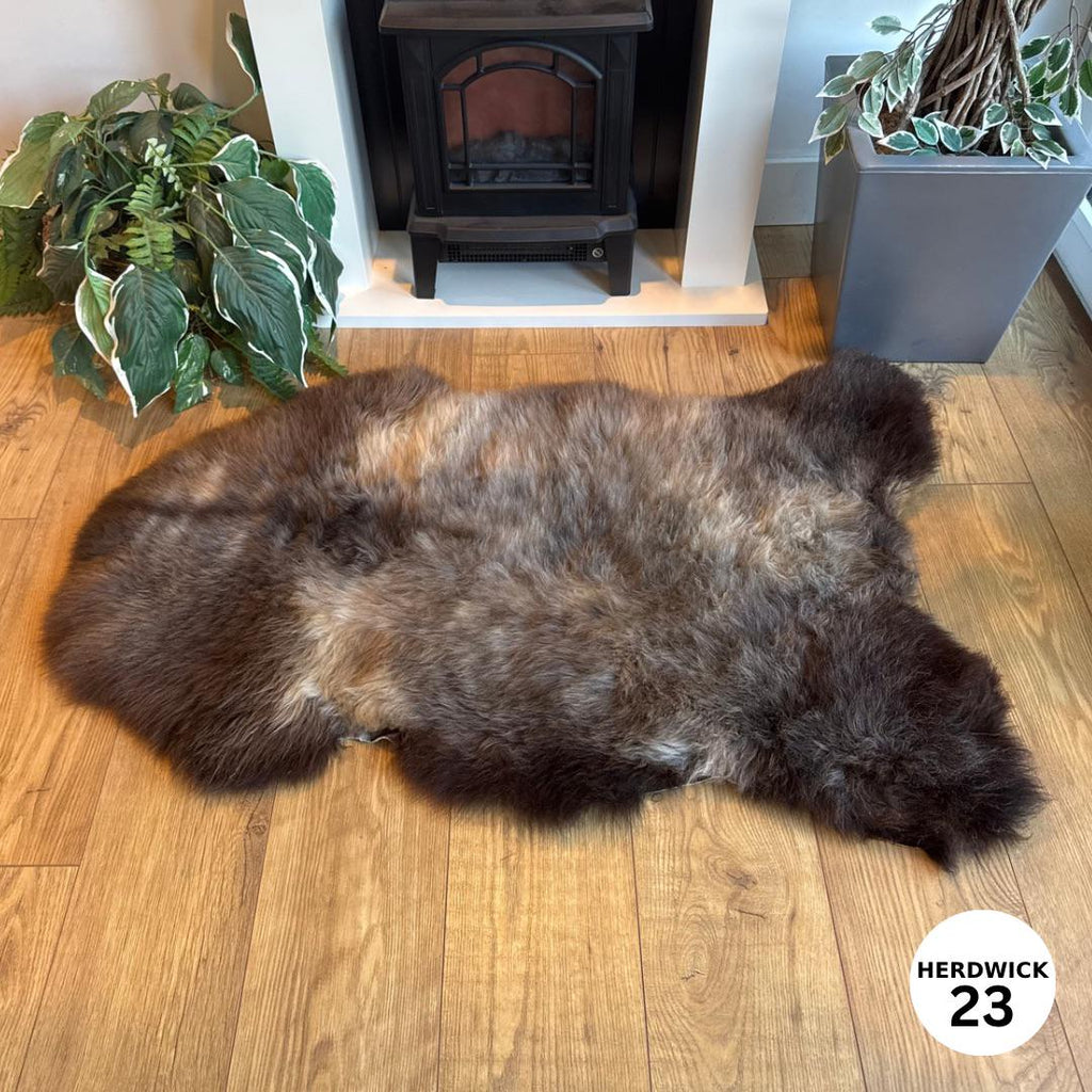 100% Whole Fleece Herdwick Sheepskin Rugs - Herdwick 23
