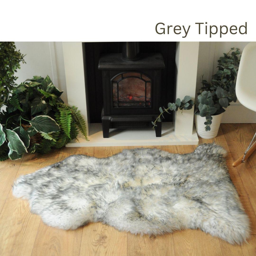 Sheepland Luxury Single Long Fur Sheepskin Rug