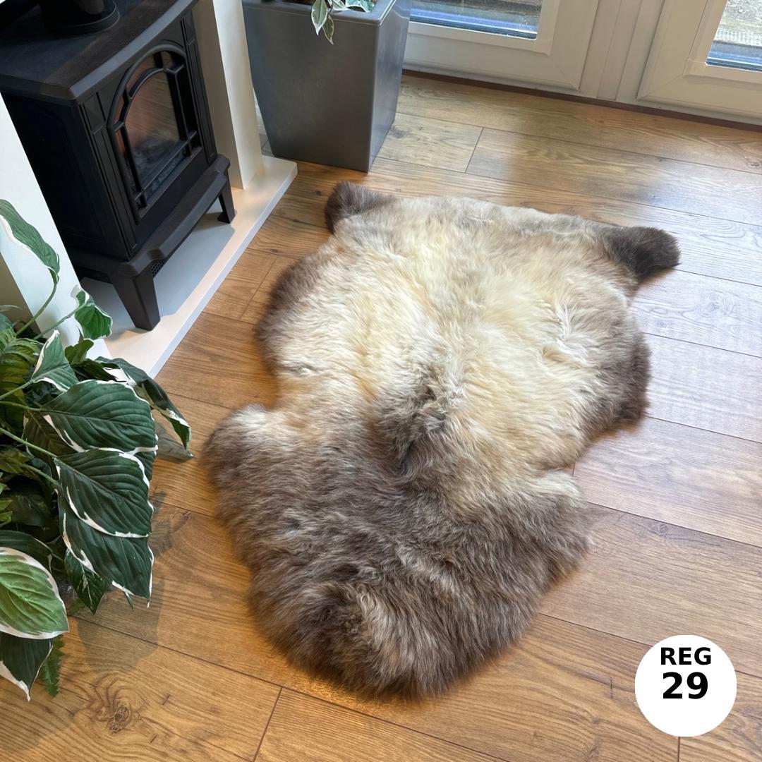 100% Undyed Rare Breed Sheepskin Rugs - Regular 29