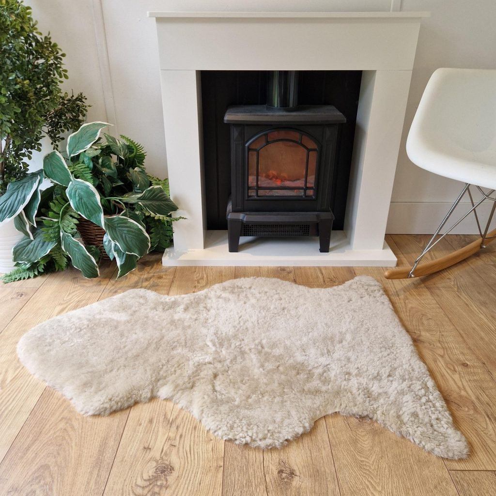Limited Edition Short Fur Sheepskin Shearling Rug or Chair Throw - Various Colours