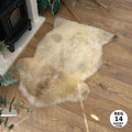 100% Undyed Rare Breed Sheepskin Rugs - Reg 14 Short Fur