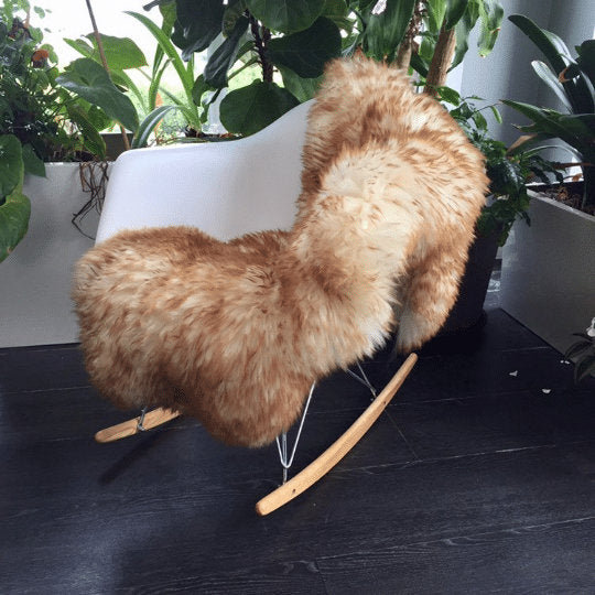 Sheepland Luxury Single Long Fur Sheepskin Rug