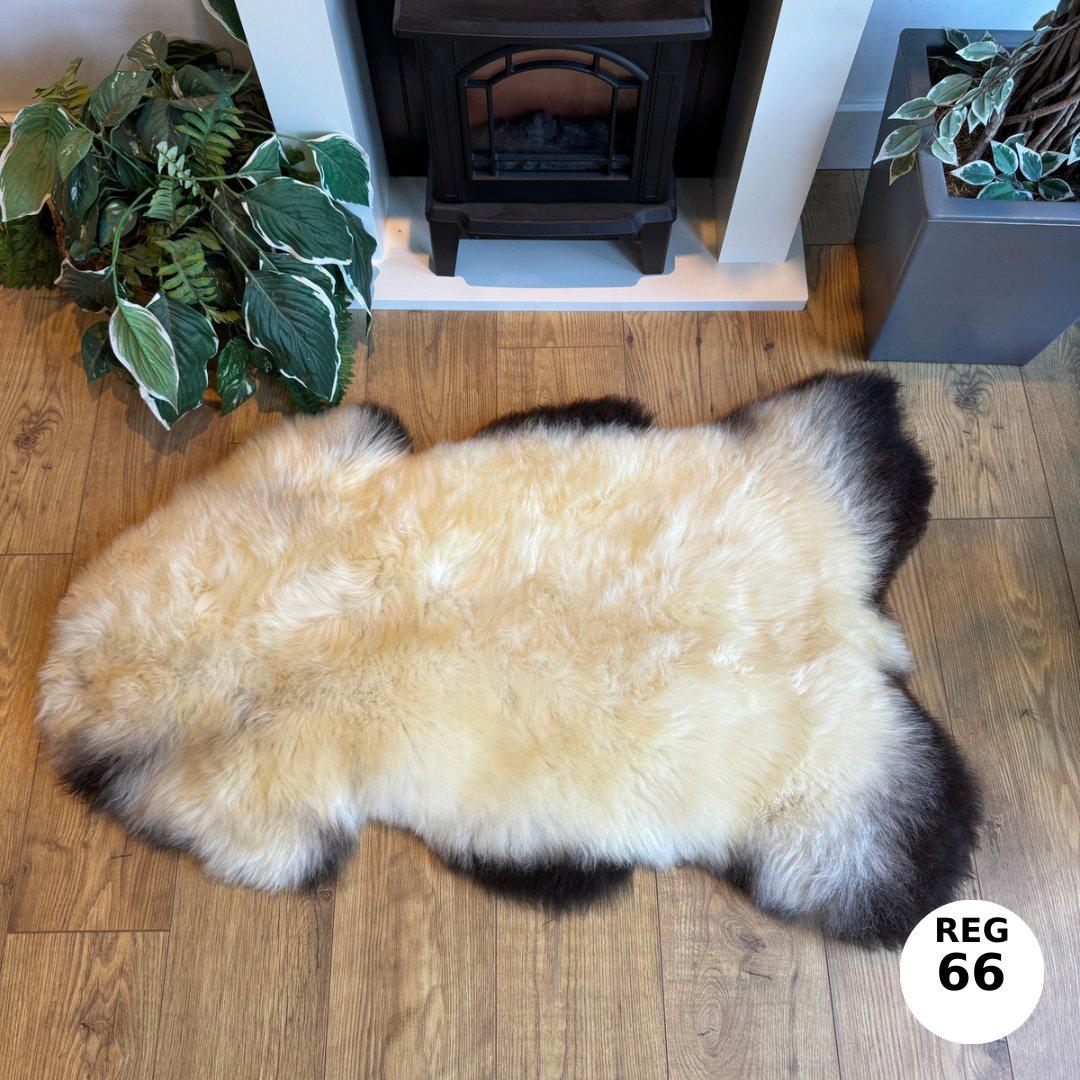 100% Undyed Rare Breed Sheepskin Rugs - Regular 66