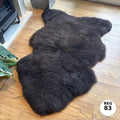 100% Undyed Rare Breed Sheepskin Rugs - Regular 83