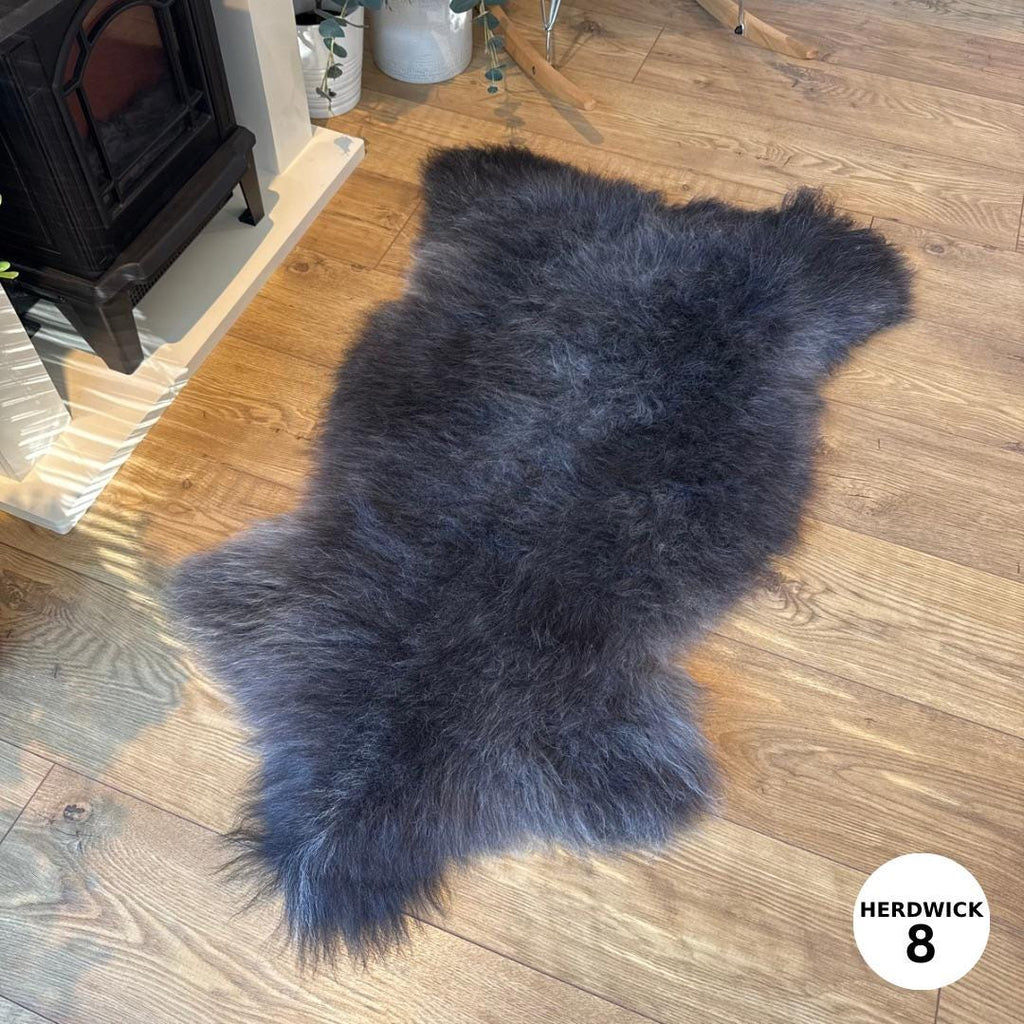 100% Whole Fleece Herdwick Sheepskin Rugs - Herdwick 8