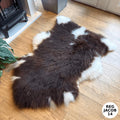 100% British Regular Jacob Undyed Rare Breed Sheepskin Rug - Reg Jacob 14