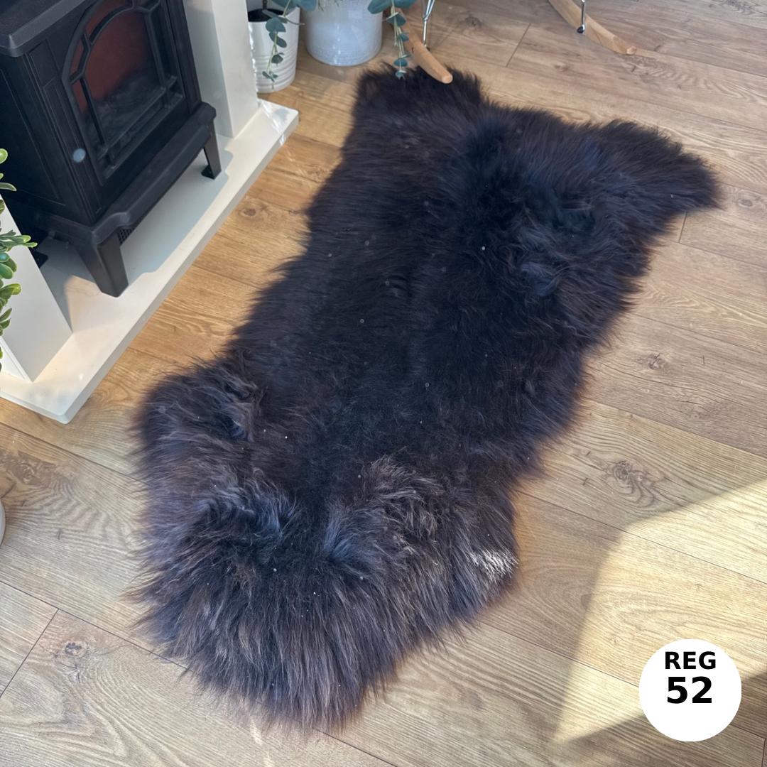100% Undyed Rare Breed Sheepskin Rugs - Regular 52