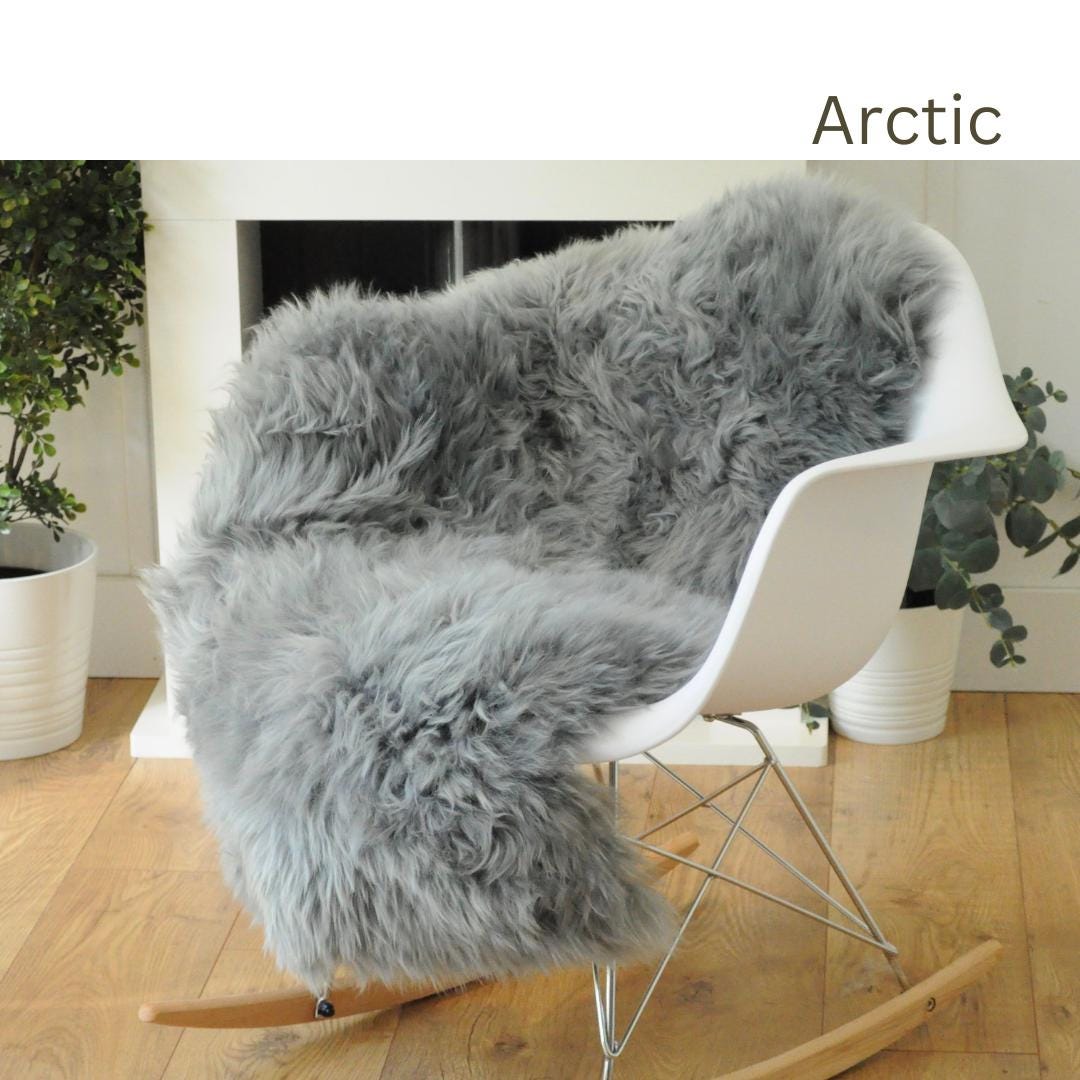 Sheepland Luxury Single Long Fur Sheepskin Rug