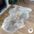 100% Undyed Rare Breed Sheepskin Rugs - Regular 28