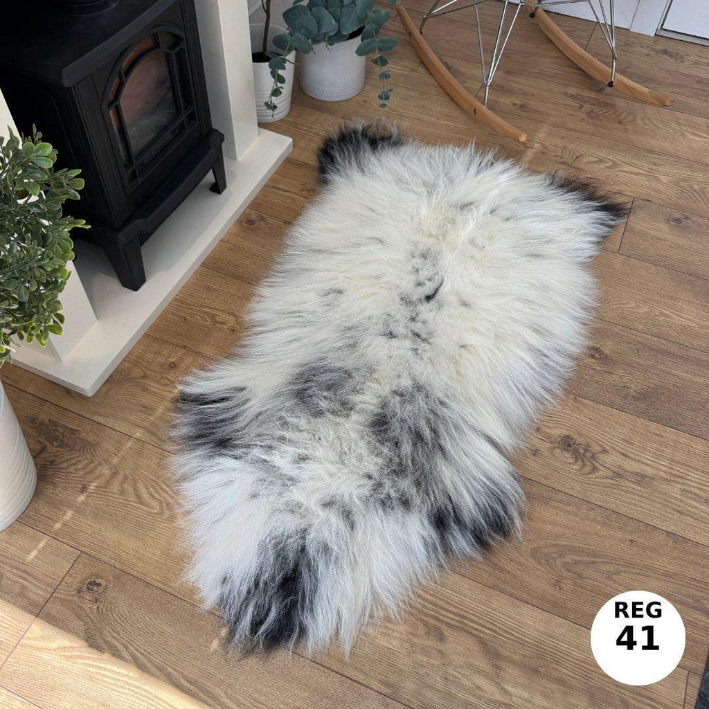 100% Undyed Rare Breed Sheepskin Rugs - Regular 41