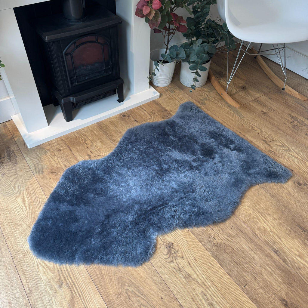 Limited Edition Short Fur Sheepskin Shearling Rug or Chair Throw - Various Colours