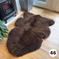 100% British Undyed Rare Breed Sheepskin Rug - 46
