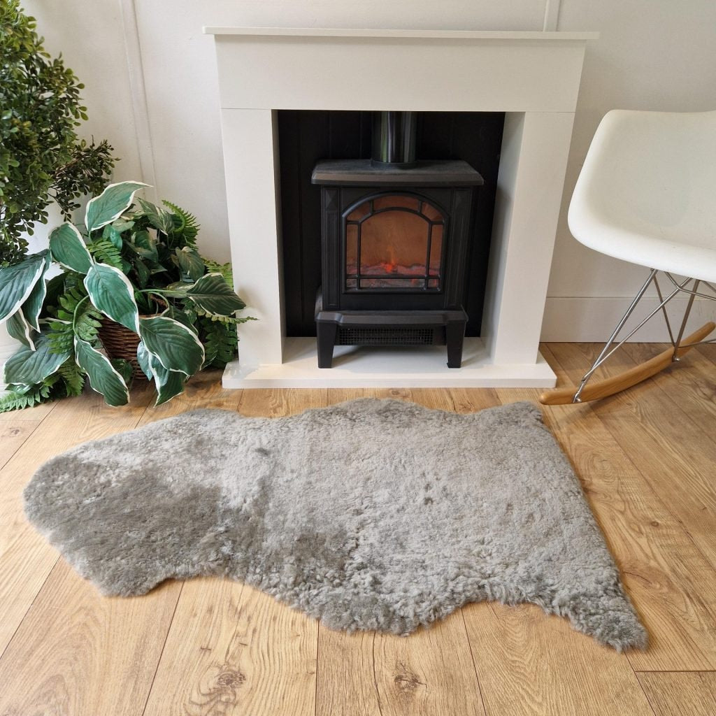 Limited Edition Short Fur Sheepskin Shearling Rug or Chair Throw - Various Colours