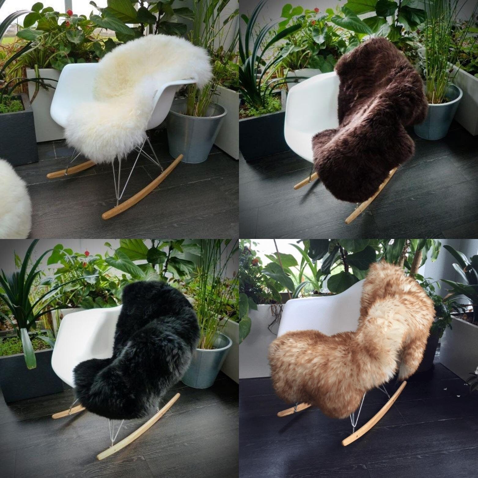 Sheepland Luxury Single Long Fur Sheepskin Rug
