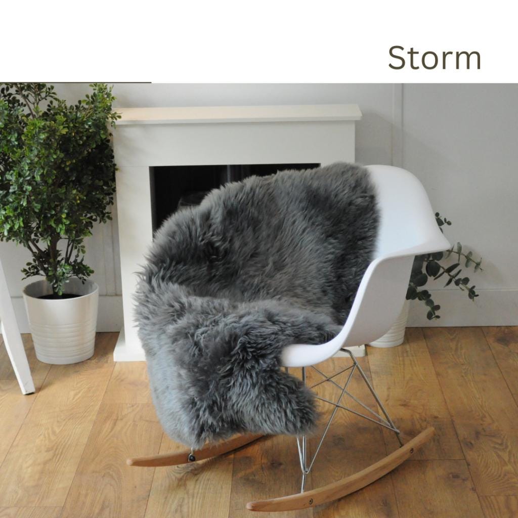 Sheepland Luxury Single Long Fur Sheepskin Rug