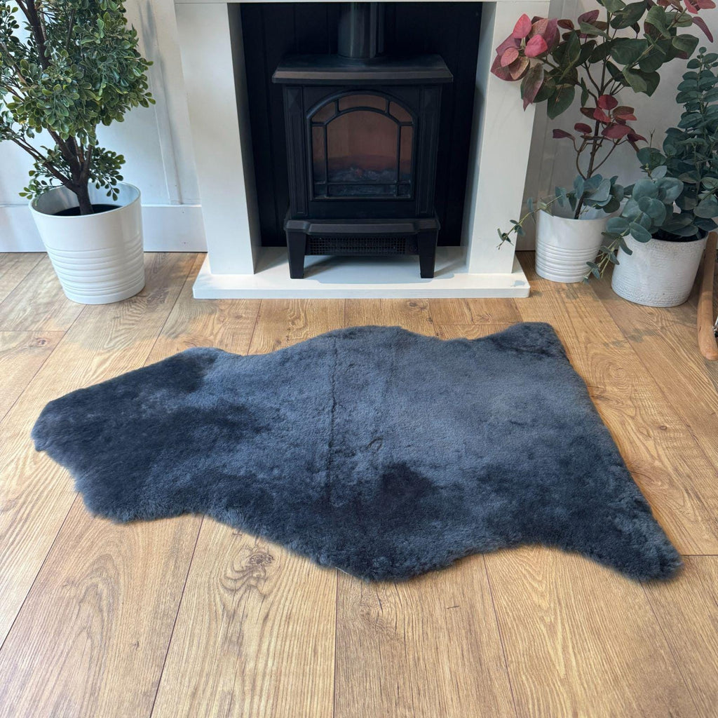 Limited Edition Short Fur Sheepskin Shearling Rug or Chair Throw - Various Colours