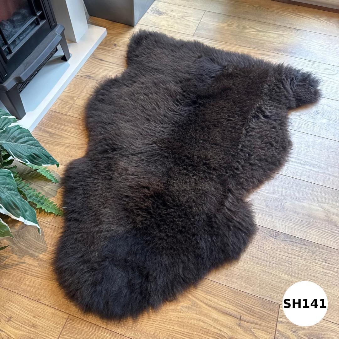 100% British Undyed Rare Breed Short Fur Sheepskin Rugs -  SH141