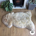 100% Undyed Rare Breed Sheepskin Rugs - Regular 69