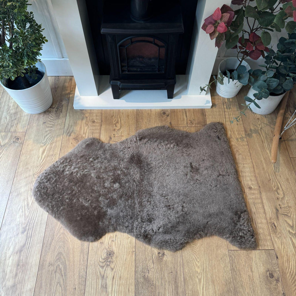 Limited Edition Short Fur Sheepskin Shearling Rug or Chair Throw - Various Colours