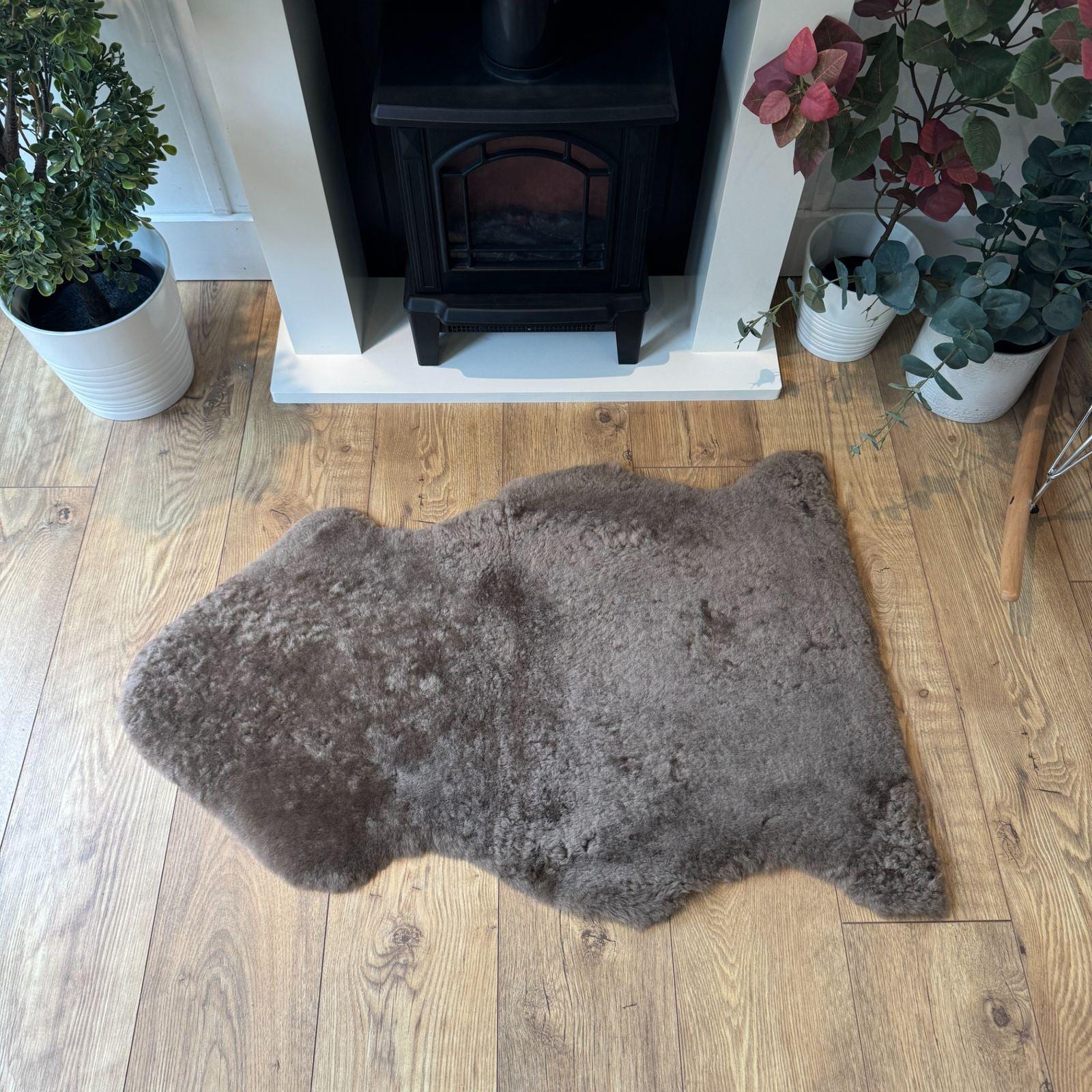 Limited Edition Short Fur Sheepskin Shearling Rug or Chair Throw - Various Colours