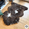 100% British Regular Jacob Undyed Rare Breed Sheepskin Rug - Reg Jacob 15