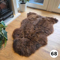 100% British Undyed Rare Breed Sheepskin Rug - 68