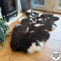 100% British Supersize Jacob Undyed Rare Breed Sheepskin Rug - Super Jacob 28