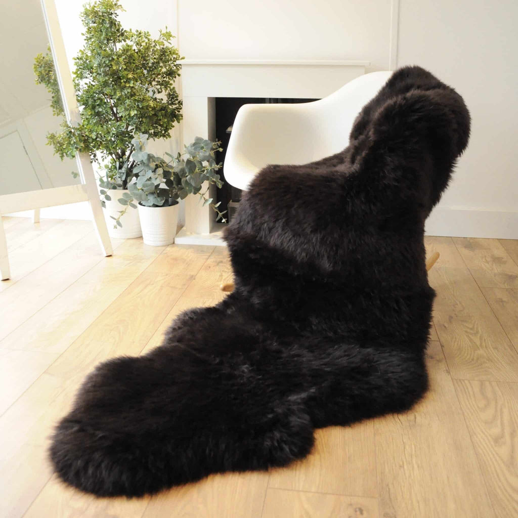 Sheepland Double Sheepskin Fur Rug - Various colours