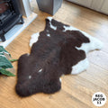 100% British Regular Jacob Undyed Rare Breed Sheepskin Rug - Reg Jacob 11